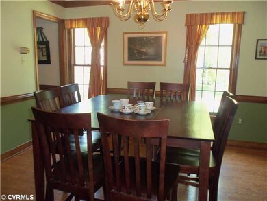 Dining Room - The Dining Rm. welcomes guests & is 