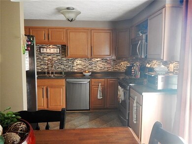 View of the updated kitchen from the dining area