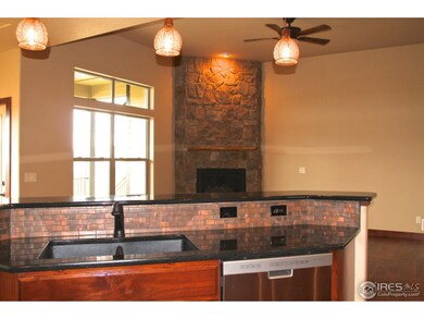 Kitchen opens up to Great room
