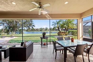 Covered area looking out directly to lake