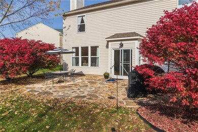 Flagstone paver patio