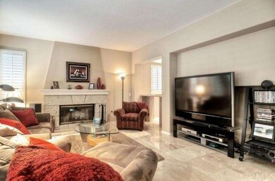 Inviting Family Room with Fireplace