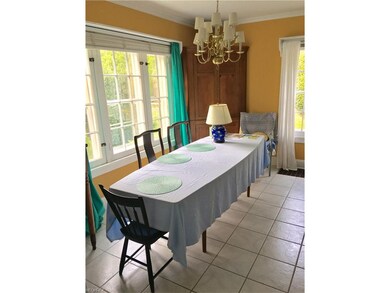 Breakfast area in kitchen