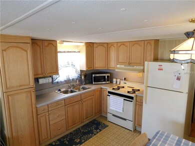 Beautiful kitchen cabinets and counter top.