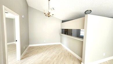 Enjoy teh dining area and built-in breakfast bar.