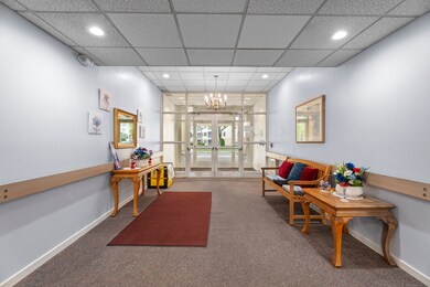The unit offers easy and secure access from the parking lot with no stairs. Elevator access.
