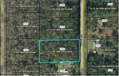 1760 Guava Ln tax map picture