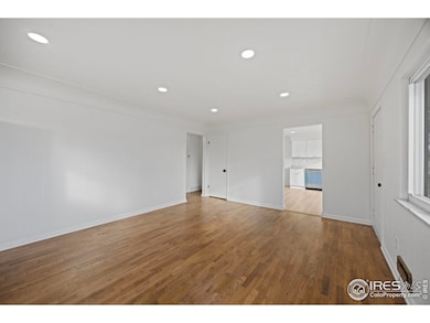 Spacious upstairs living space