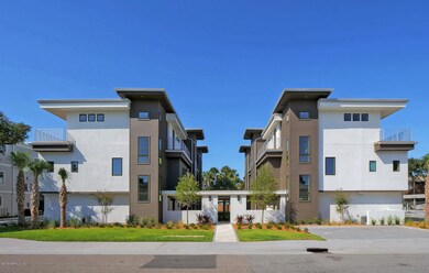 Front of Town Homes