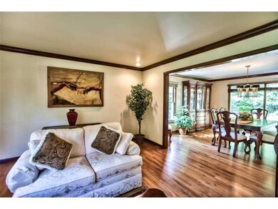 Living Room. The formal living room leads into the