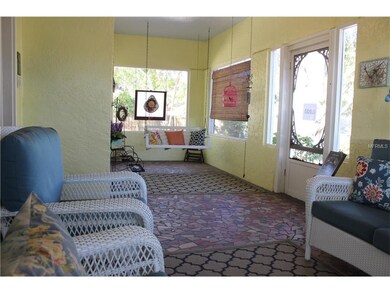 Large front porch