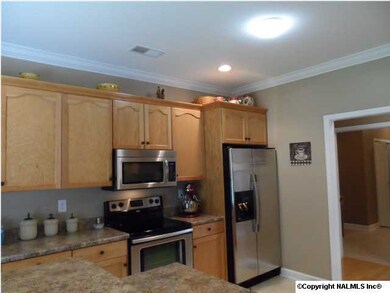 Kitchen is complete with Stainless Steel appliances.