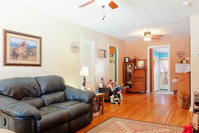 Living dining combo - original hardwood floors
