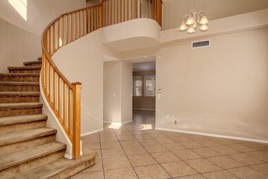 STAIRWAY AND FORMAL LIVING SPACE