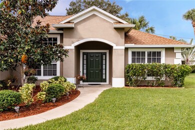 Nice front entry and sidewalk