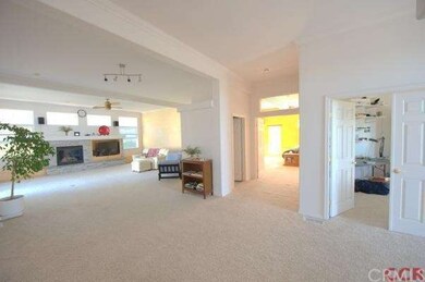 View of living room from dining room