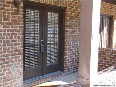 French door entry.