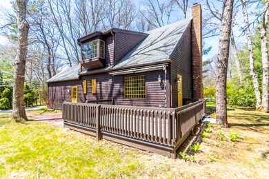 Back of house and deck
