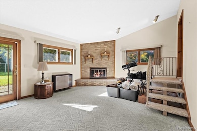 Family Room with Gas Fireplace