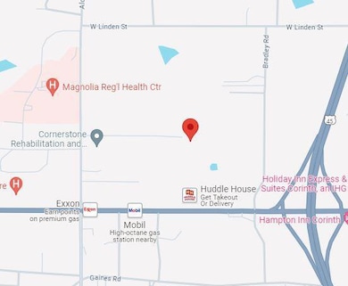 Corder Drive Lot Corinth mapaerial