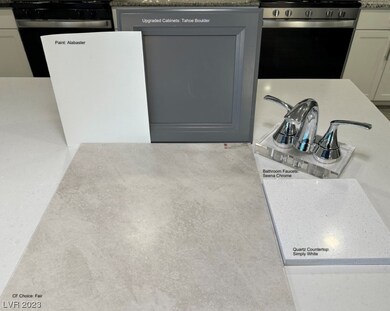 Selected finishes.