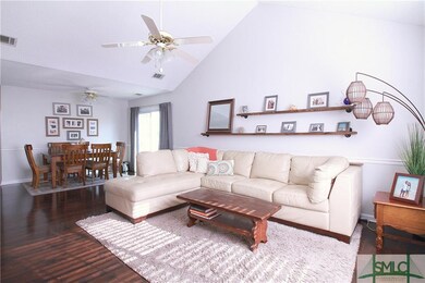 Open floor plan.  Living and Dining