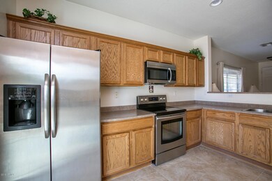 Kitchen with SS Appliances