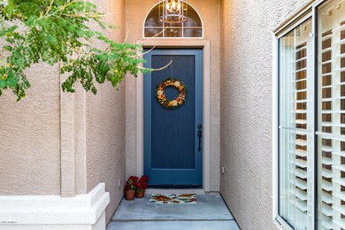 Blue Door Entryway