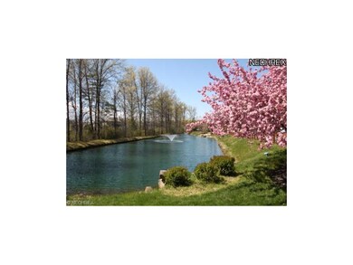 Pond next to unit