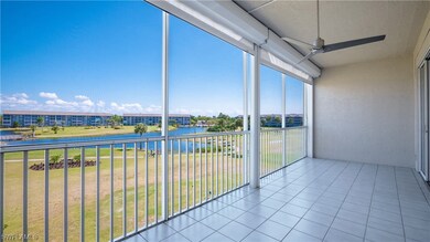 Another view of the lanai overlooking the course.