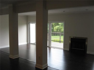 SUNKEN LIVING ROOM/FAMILY ROOM W/FP OPENS TO NEW D