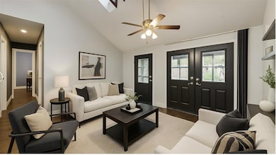Virtually Staged Living Room