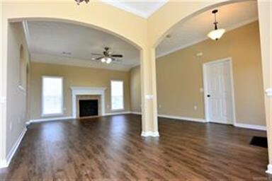 GORGEOUS ARCHWAYS FROM DINING ROOM TO GREAT ROOM A