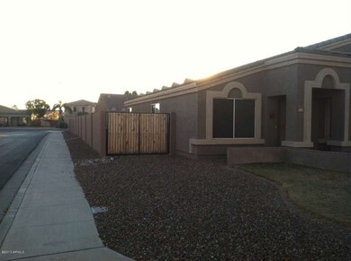 SIDE OF SUBJECT AND RV GATE
