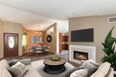 Living Room / Dinning Area Virtual Staging