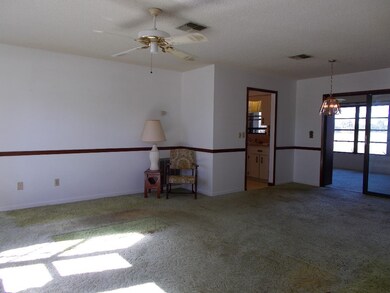 Please notice that you have lots of wall space and