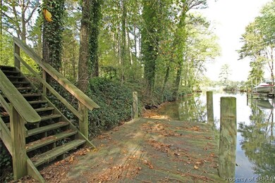 Easy steps to private pier