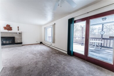 Dining Living Area Sliding Doors to Porch