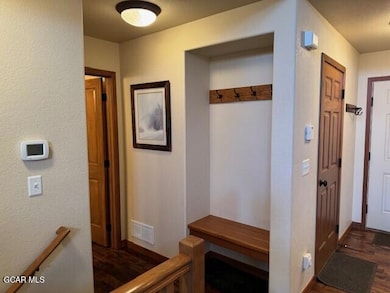 Coat Rack and Bench by Entry