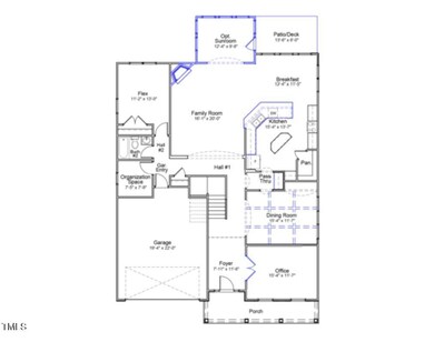 Homesite 196 CWL 1 floor