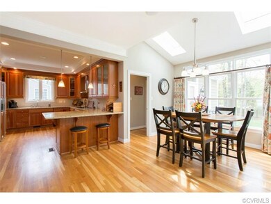 Breakfast Nook and Kitchen.  Also, entryway to Gue