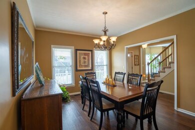 1st floor dining room, view from hallway, that lea