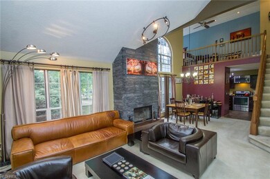 Front Door View of Great room dining room and kitc