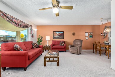 Ceiling fans throughout