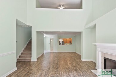 Great room viewing toward dining room
