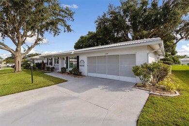 2 car garage, however, normally it is a one car and golf cart garage. The driveway is oversized for ample parking.