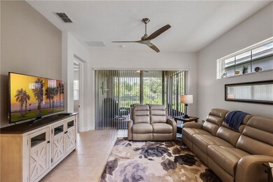 The transom window in the living area allows more 