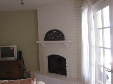 FIREPLACE, FRENCH DOORS