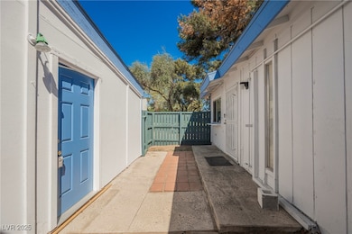 Front fenced patio