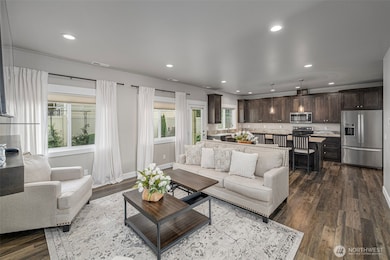 Kitchen and Living Room